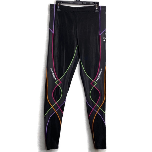 rainbow running tights
